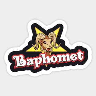 Baphomet Dairy Sticker